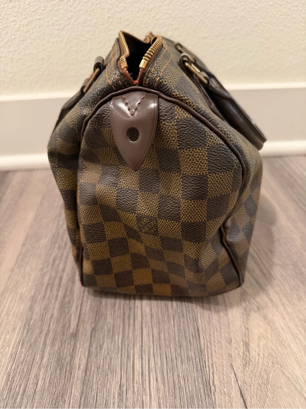 Authentic Louis Vuitton Speedy 25 Damier Ebene – Made in France
